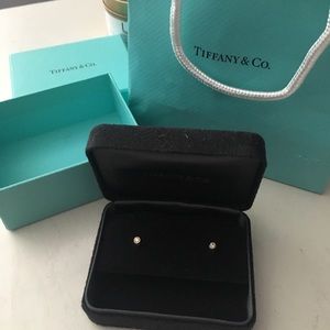 Tiffany & Co earrings.